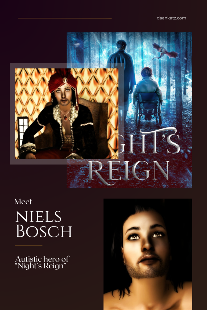 Niels Bosch, autistic hero of Night’s Reign